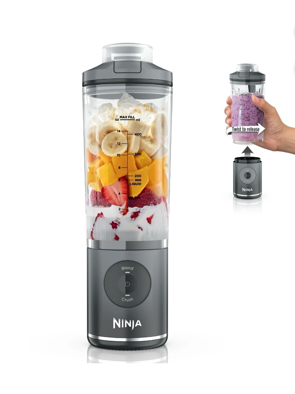 Ninja Blast Max Personal Cordless Blender – New